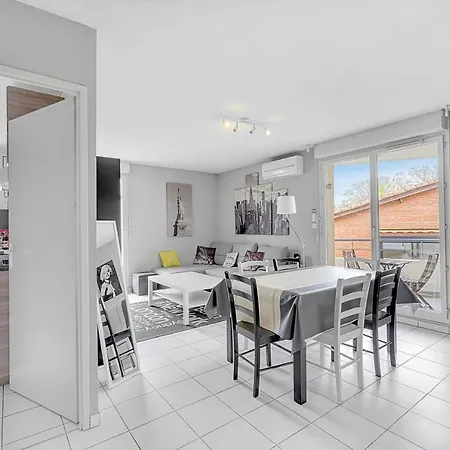 Sublime 64m Avec 2 Balcons Pour 6pers à Appartement Toulouse